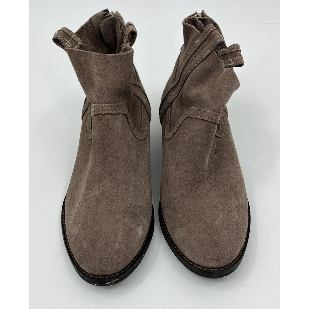 Dolce Vita Suede Women's Size 7.5 Ankle Boots Booties Boho Block Heel